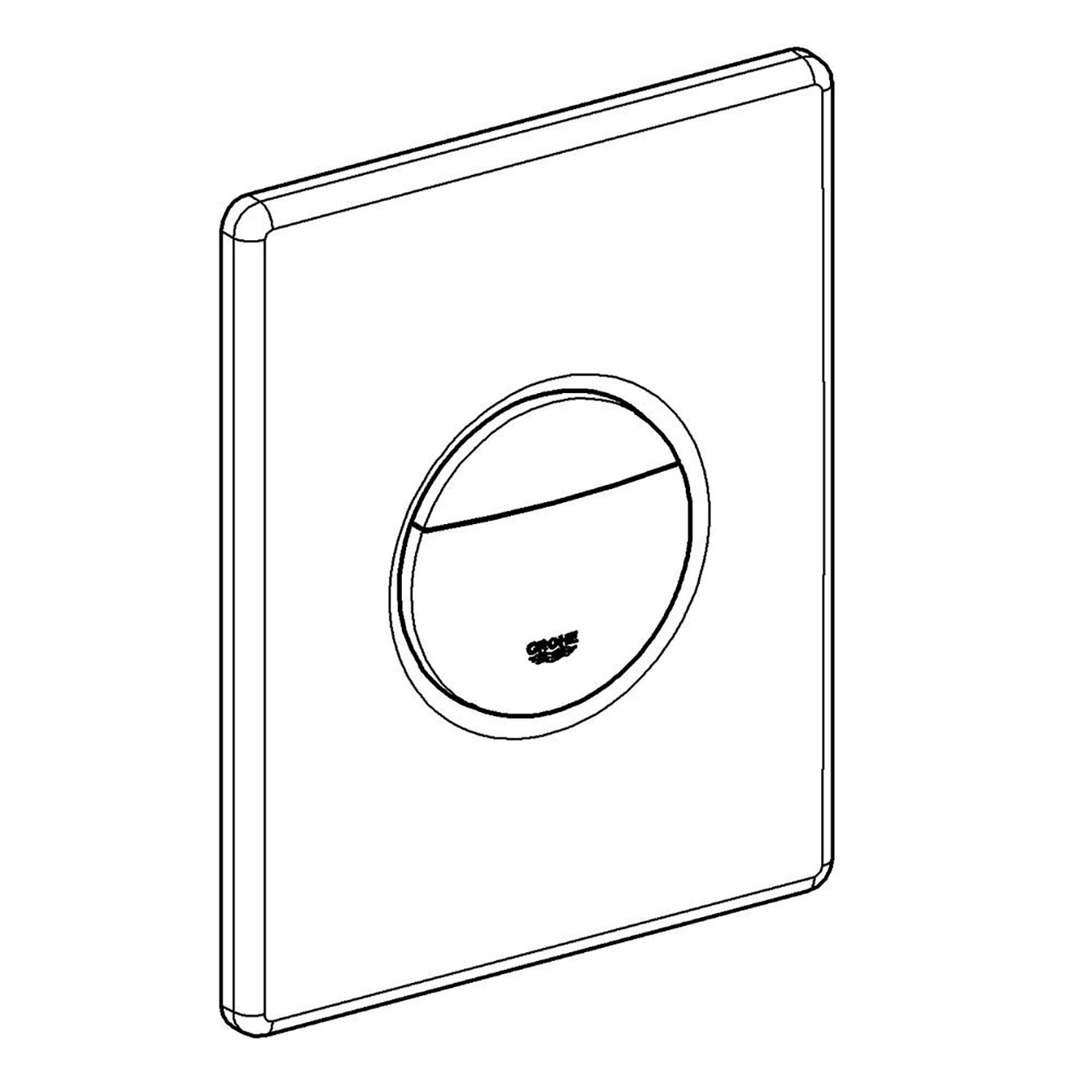 Cover Plate With Push Button